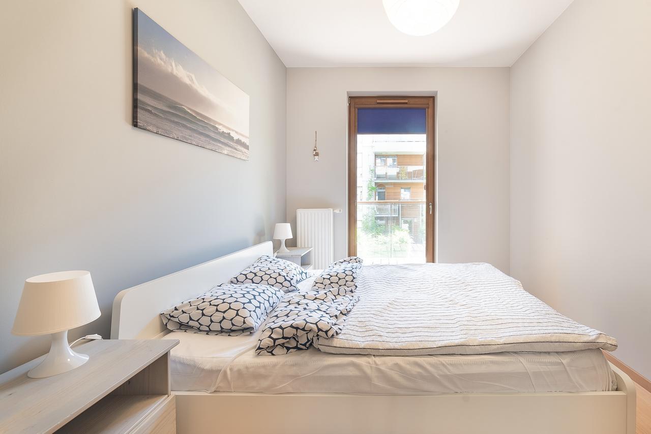 Apartament W Gdansku Brzeznie ,Blisko Plazy ,Darmowe Miejsce Parkingowe ,Taras Exterior photo